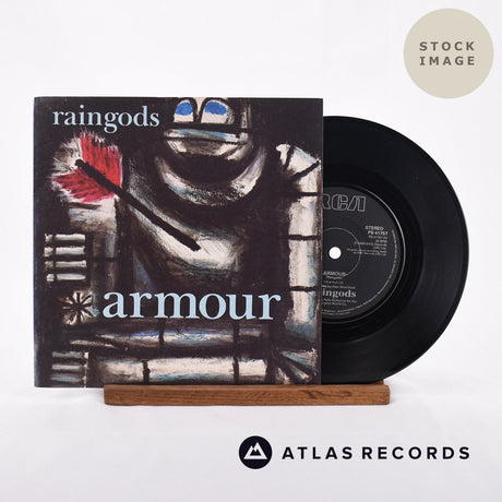 Raingods Armour Vinyl Record - Sleeve & Record Side-By-Side