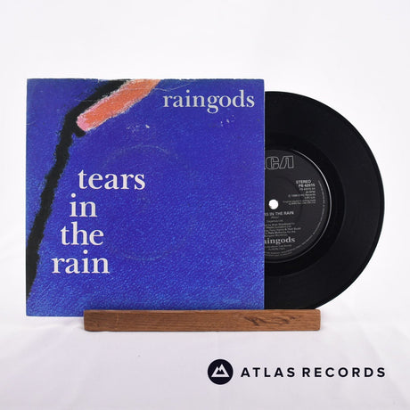 Raingods Tears In The Rain 7" Vinyl Record - Front Cover & Record