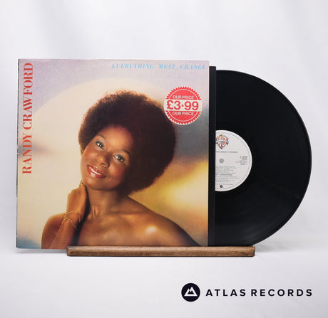 Randy Crawford Everything Must Change LP Vinyl Record - Front Cover & Record