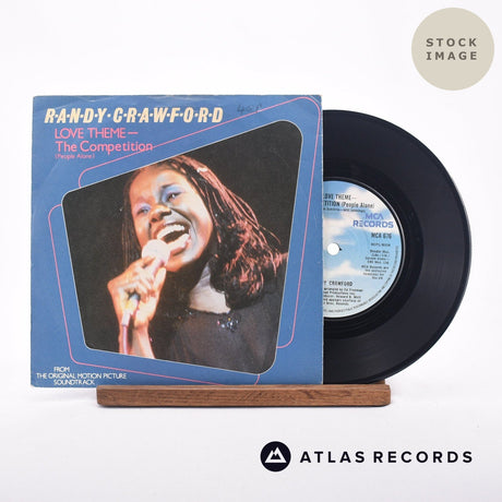 Randy Crawford Love Theme - The Competition 7" Vinyl Record - Sleeve & Record Side-By-Side