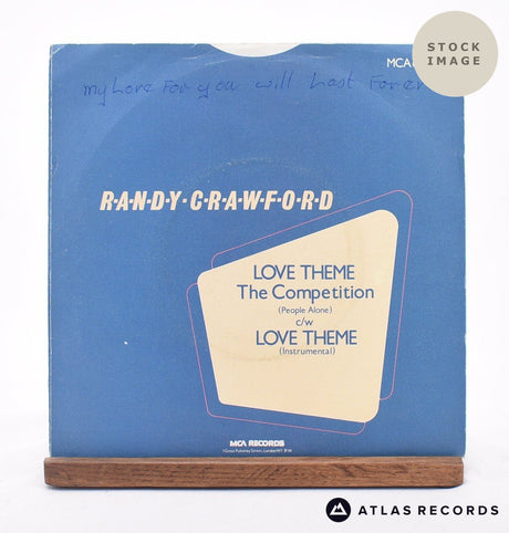 Randy Crawford Love Theme - The Competition 7" Vinyl Record - Reverse Of Sleeve