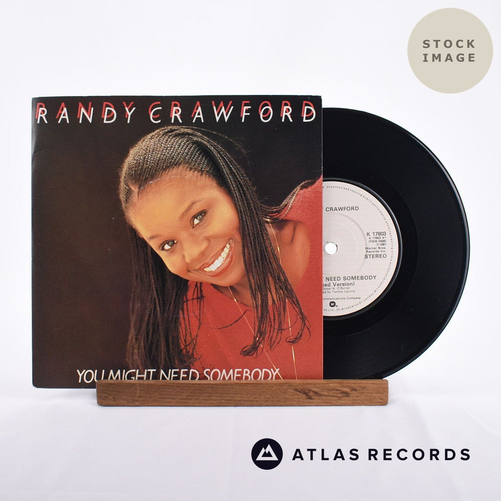 Randy Crawford You Might Need Somebody Vinyl Record - Sleeve & Record Side-By-Side