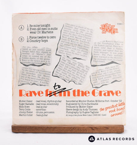 Rave To The Grave - There's Life In The Old Boy Yet! - 7" EP Vinyl Record - VG/VG+