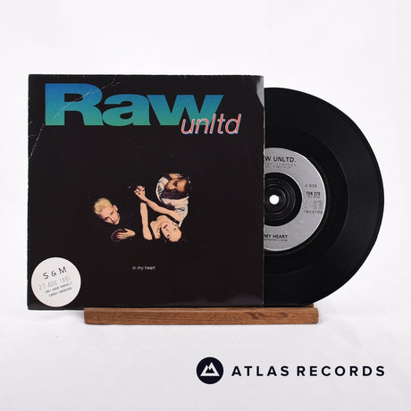 Raw Unltd. In My Heart 7" Vinyl Record - Front Cover & Record