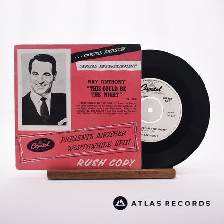 Ray Anthony & His Orchestra This Could Be The Night 7" Vinyl Record - Front Cover & Record