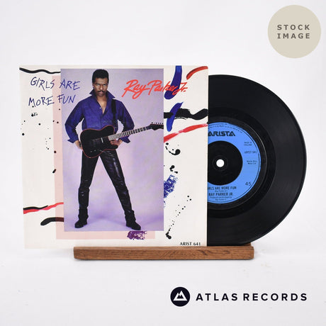 Ray Parker Jr. Girls Are More Fun Vinyl Record - Sleeve & Record Side-By-Side
