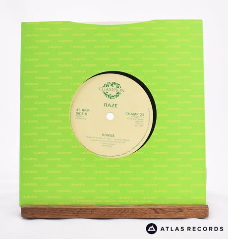 Raze - Jack The Groove - 7" Vinyl Record - NM/EX