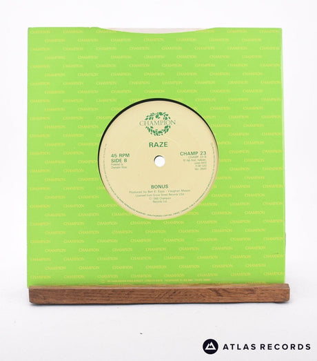 Raze - Jack The Groove - 7" Vinyl Record - NM/VG+