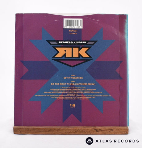 Redhead Kingpin And The FBI - Get It Together - 7" Vinyl Record - VG+/VG+