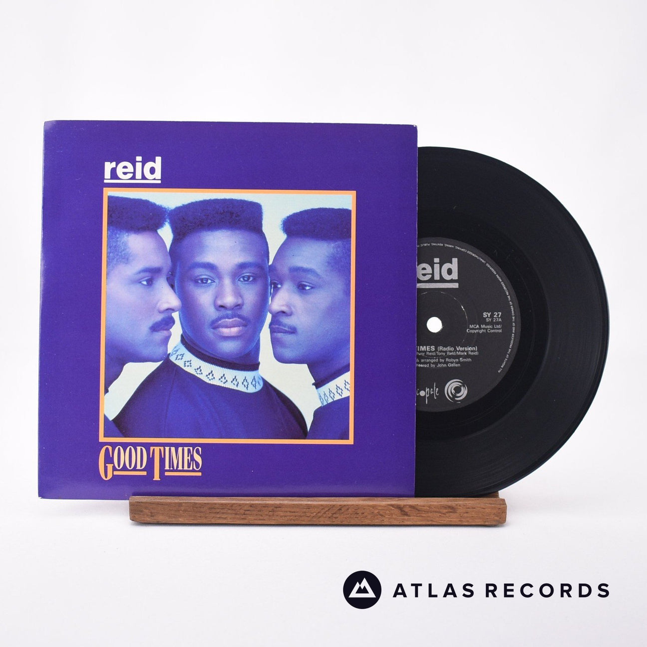 Reid Good Times 7" Vinyl Record - Front Cover & Record