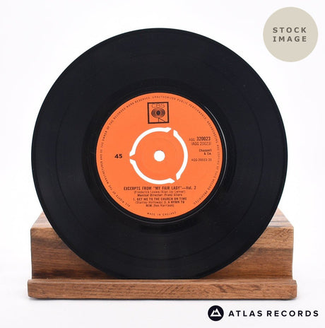 Rex Harrison Excerpts From "My Fair Lady" - Volume 2 7" Vinyl Record - Record B Side