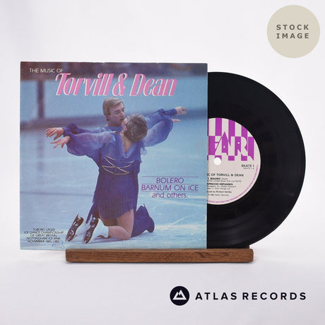 Richard Hartley The Music Of Torvill & Dean 1991 Vinyl Record - Sleeve & Record Side-By-Side