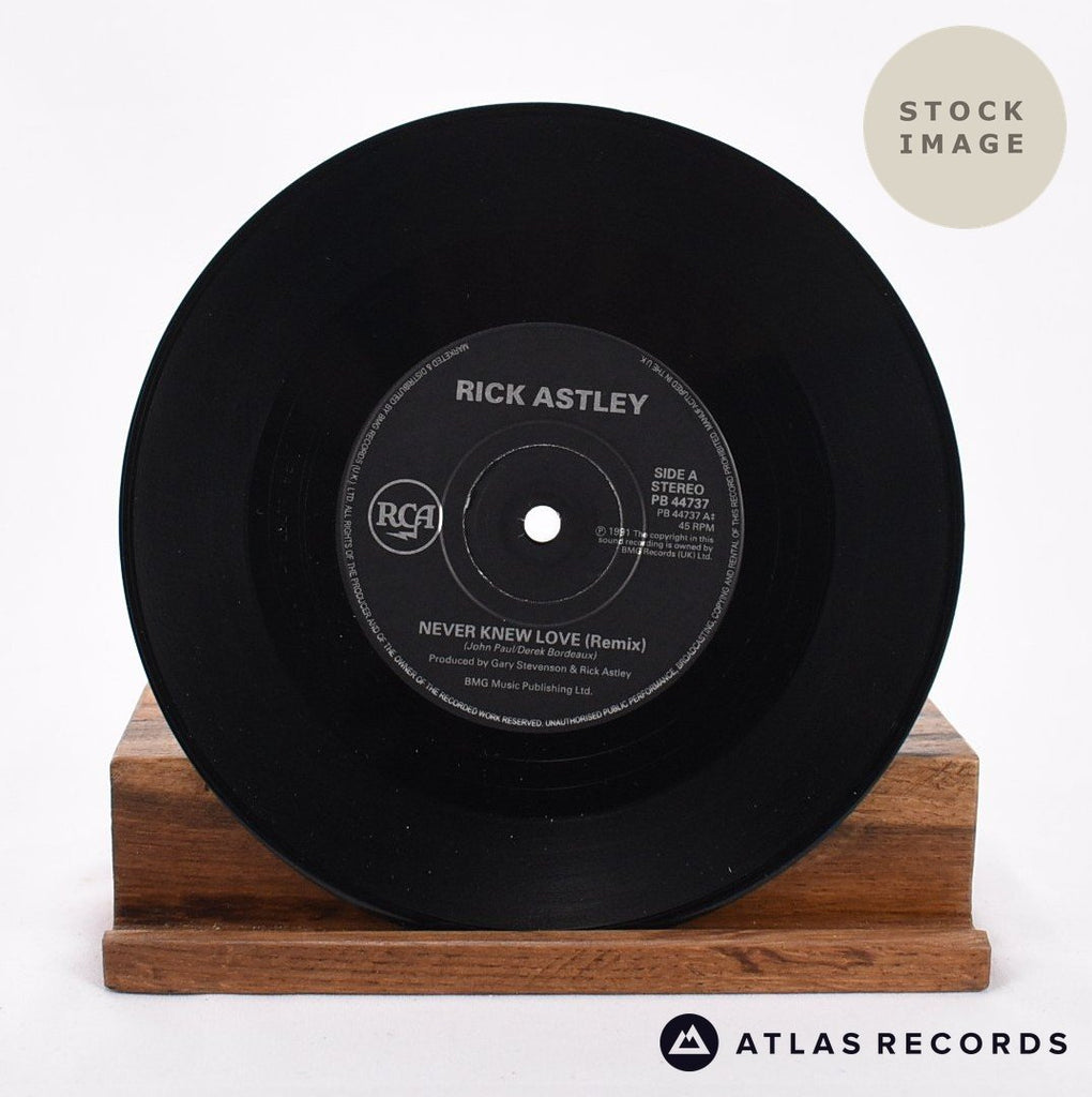 Rick Astley Never Knew Love Vinyl Record - Record A Side