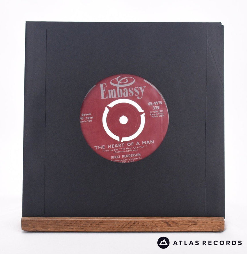 Rikki Henderson - Kansas City / The Heart Of A Man - 7" Vinyl Record - VG