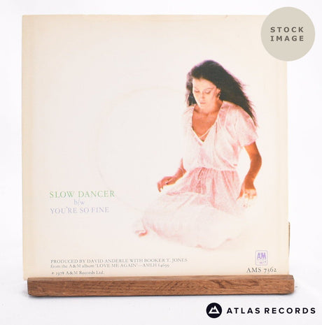 Rita Coolidge Slow Dancer 7" Vinyl Record - Reverse Of Sleeve