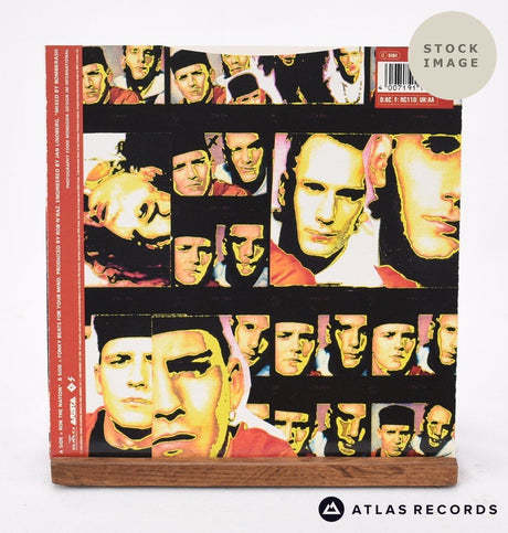 Rob 'N' Raz Rok The Nation Vinyl Record - Reverse Of Sleeve