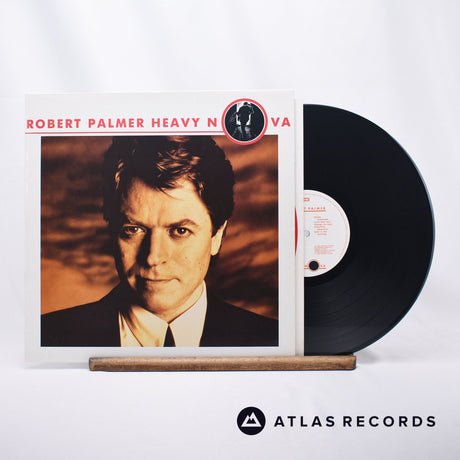 Robert Palmer Heavy Nova LP Vinyl Record - Front Cover & Record