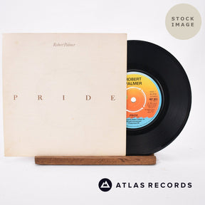 Robert Palmer Pride Vinyl Record - Sleeve & Record Side-By-Side