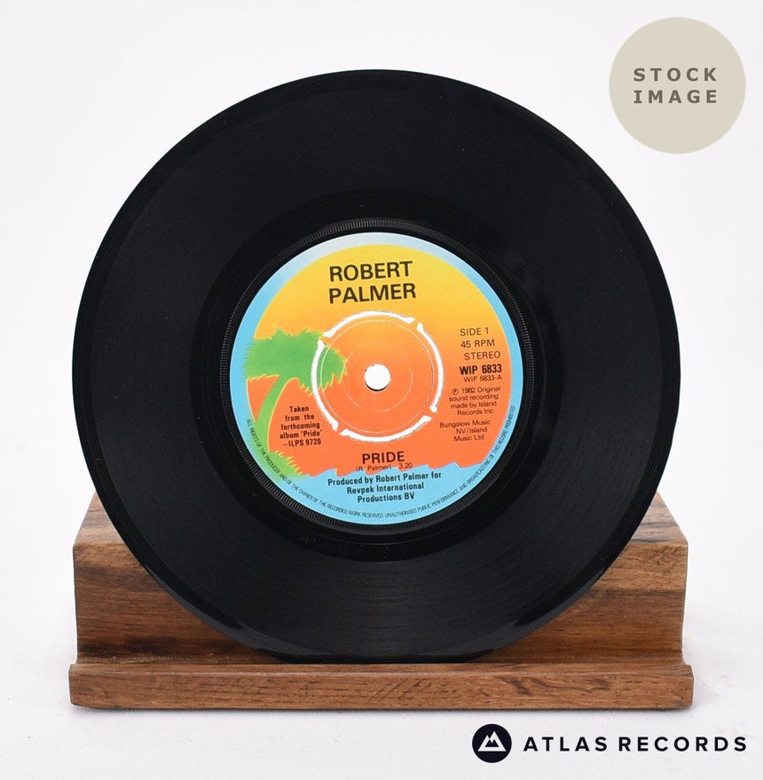 Robert Palmer Pride Vinyl Record - Record A Side