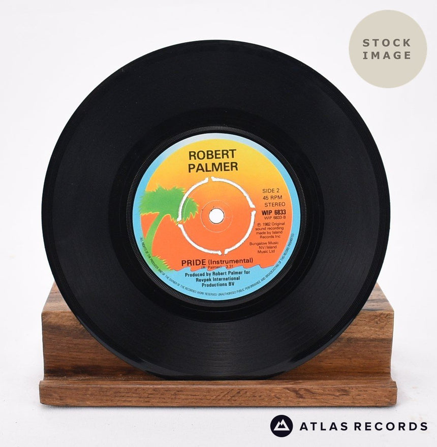 Robert Palmer Pride Vinyl Record - Record B Side