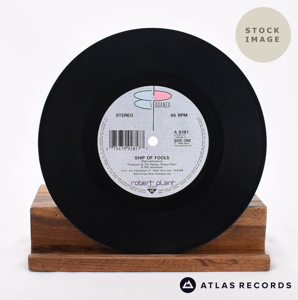 Robert Plant Ship Of Fools Vinyl Record - Record A Side