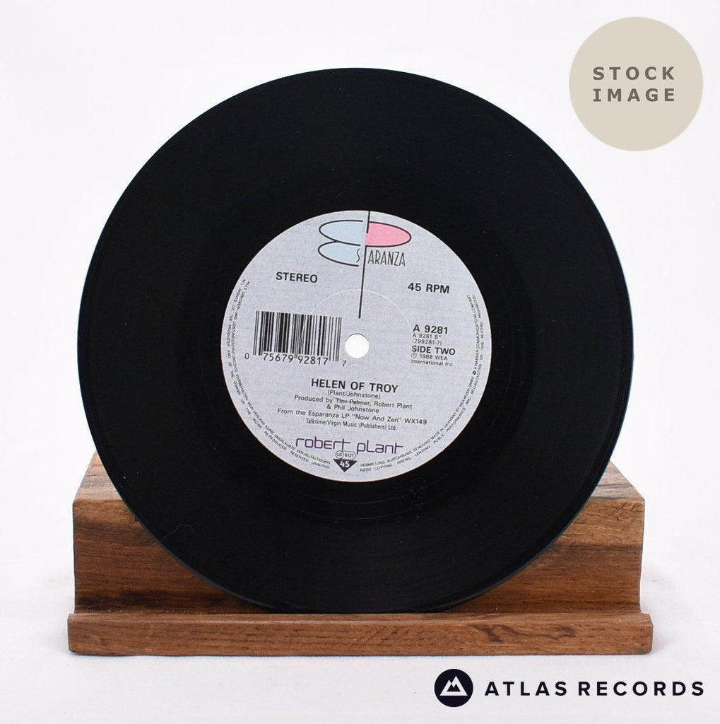 Robert Plant Ship Of Fools Vinyl Record - Record B Side