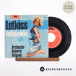 Roberto Delgado & His Orchestra Letkiss 7" Vinyl Record - Sleeve & Record Side-By-Side