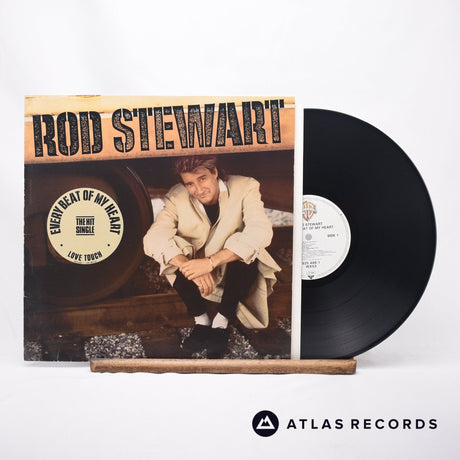 Rod Stewart Every Beat Of My Heart LP Vinyl Record - Front Cover & Record