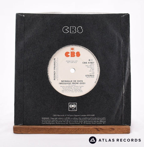 Rodney Franklin - The Theme From Hill Street Blues - Promo 7" Vinyl Record - EX/VG+