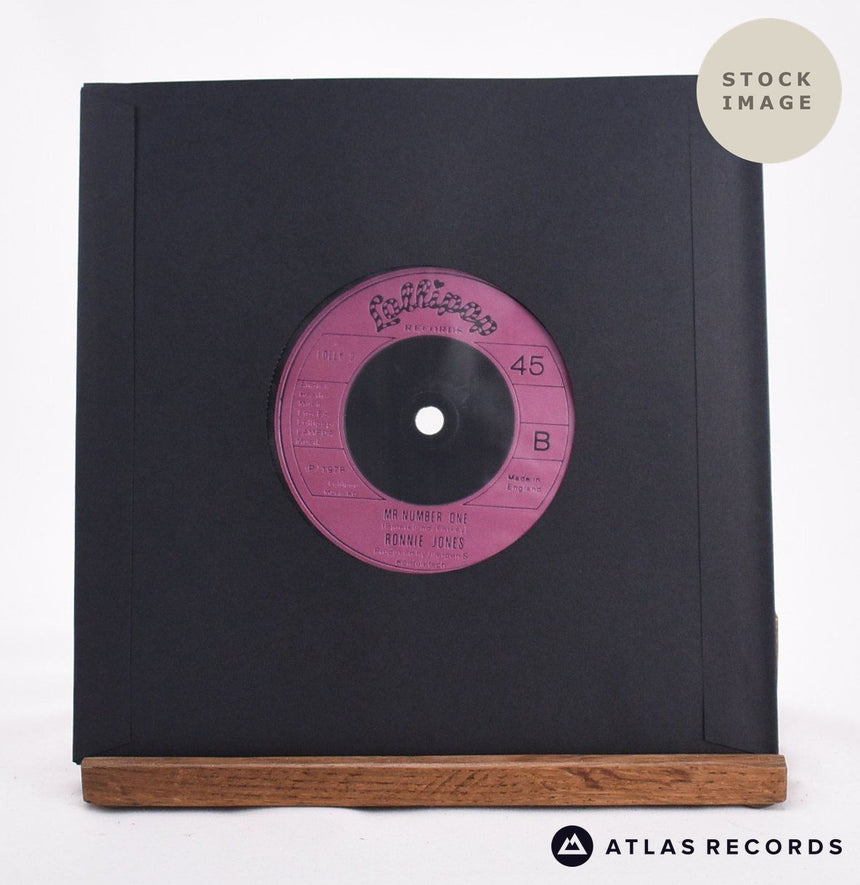 Ronnie Jones Me And Myself 7" Vinyl Record - Reverse Of Sleeve