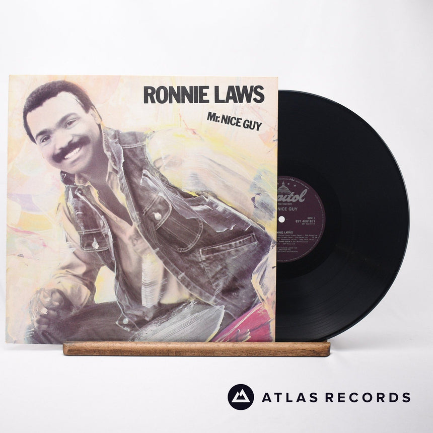 Ronnie Laws Mr. Nice Guy LP Vinyl Record - Front Cover & Record