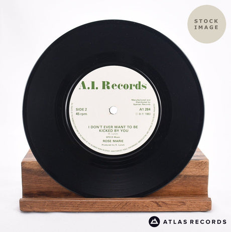 Rose Marie When I Leave The World Behind 7" Vinyl Record - Record B Side
