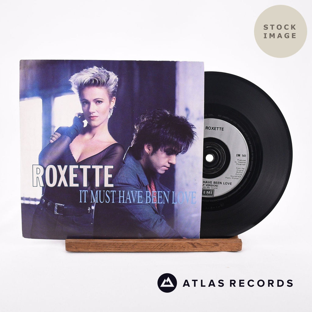 Roxette It Must Have Been Love Vinyl Record - Sleeve & Record Side-By-Side