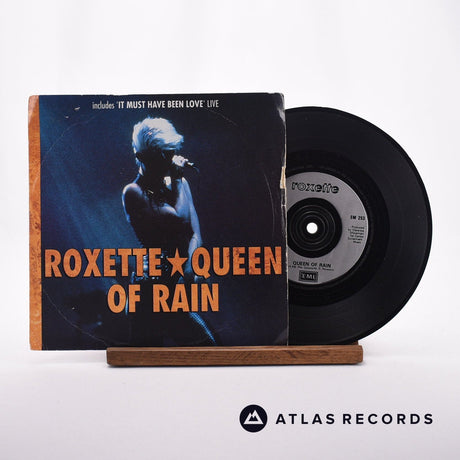 Roxette Queen Of Rain 7" Vinyl Record - Front Cover & Record