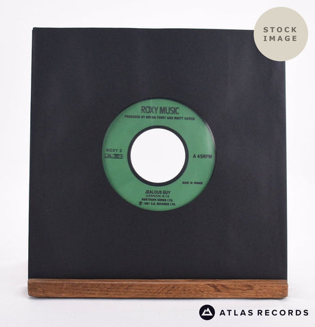 Roxy Music Jealous Guy 7" Vinyl Record - Sleeve & Record Side-By-Side