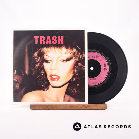 Roxy Music Trash 7" Vinyl Record - Front Cover & Record