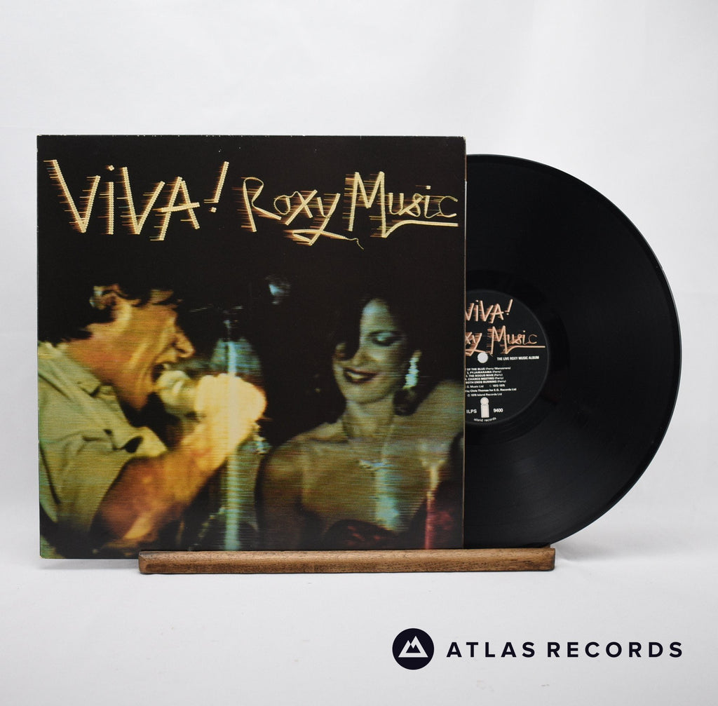 Roxy Music Viva! Roxy Music LP Vinyl Record - Front Cover & Record