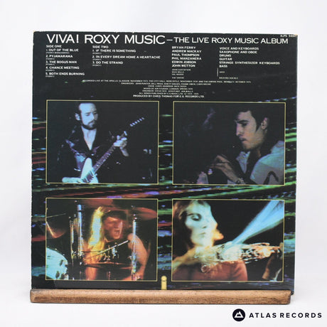 Roxy Music - Viva! Roxy Music - LP Vinyl Record - VG/VG+