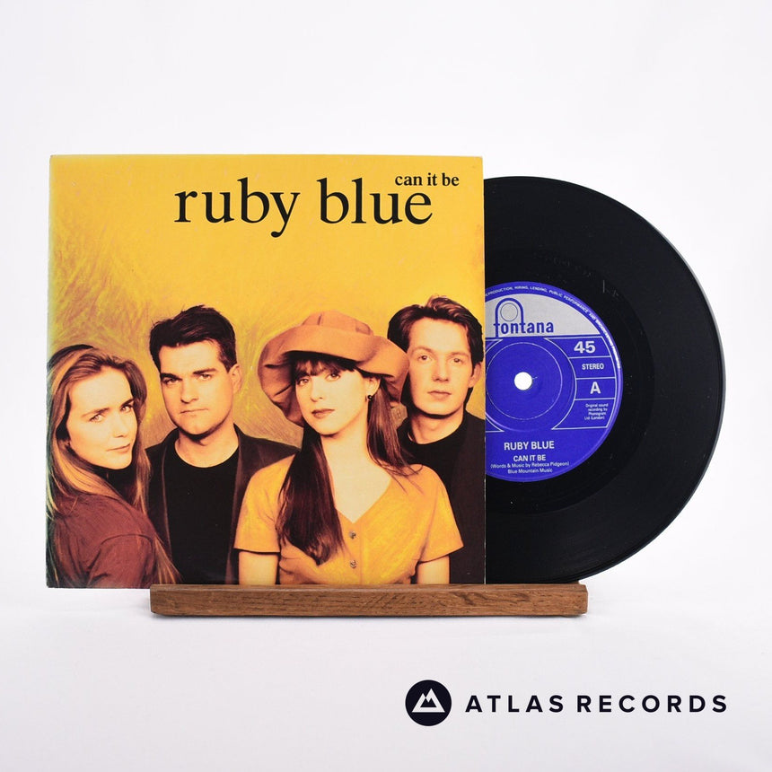 Ruby Blue Can It Be 7" Vinyl Record - Front Cover & Record