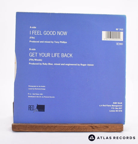 Ruby Blue - I Feel Good Now - 7" Vinyl Record - EX/EX