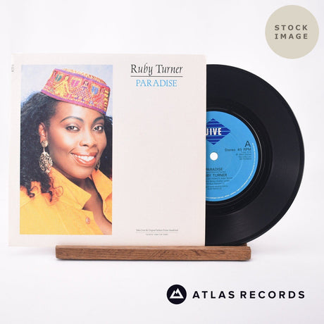 Ruby Turner Paradise 7" Vinyl Record - Sleeve & Record Side-By-Side