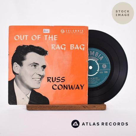 Russ Conway Out Of The Rag Bag Vinyl Record - Sleeve & Record Side-By-Side
