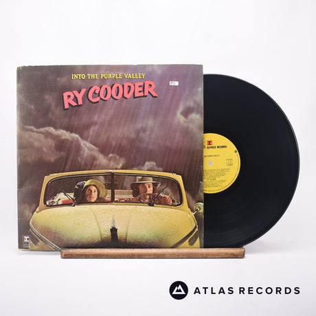 Ry Cooder Into The Purple Valley LP Vinyl Record - Front Cover & Record