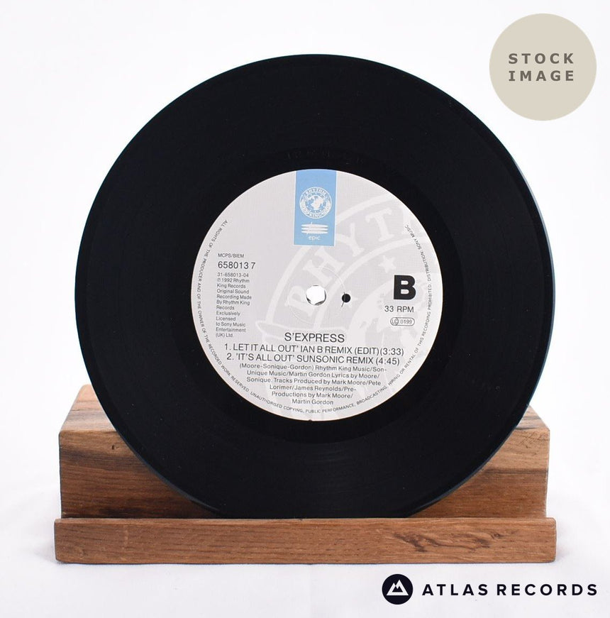 S'Express Find 'Em, Fool 'Em, Forget 'Em Vinyl Record - Record B Side