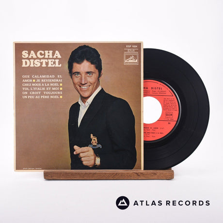 Sacha Distel Que Calamidad El Amor 7" Vinyl Record - Front Cover & Record