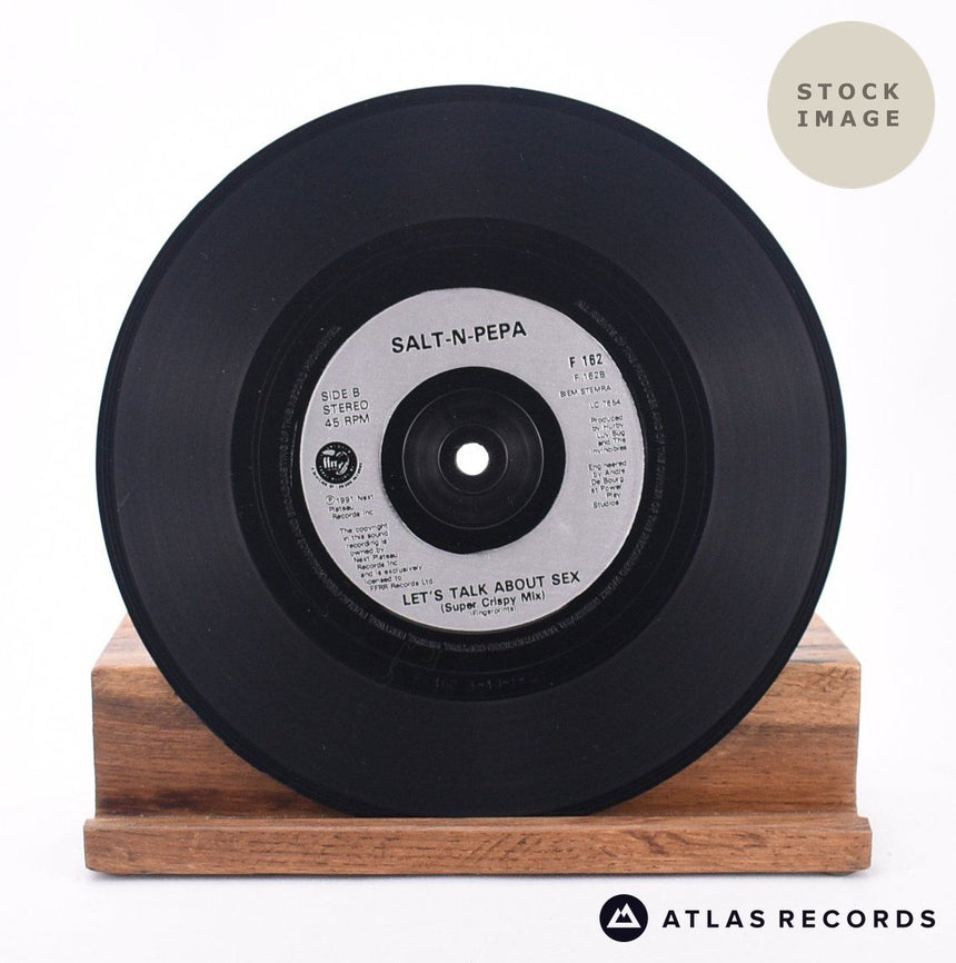 Salt 'N' Pepa Let's Talk About Sex 7" Vinyl Record - Record B Side