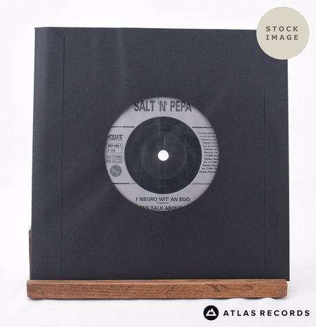 Salt 'N' Pepa You Showed Me 7" Vinyl Record - Reverse Of Sleeve