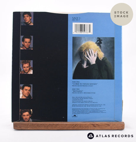 Salvation Sunday Come To Your Senses 7" Vinyl Record - Reverse Of Sleeve