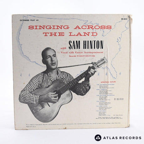 Sam Hinton - The Old World Heritage - 7" EP Vinyl Record - VG+/VG