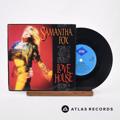 Samantha Fox Love House 7" Vinyl Record - Front Cover & Record